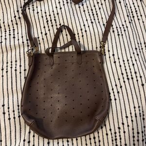 Madewell Transport Crossbody Bag: Geo Holepunch Edition